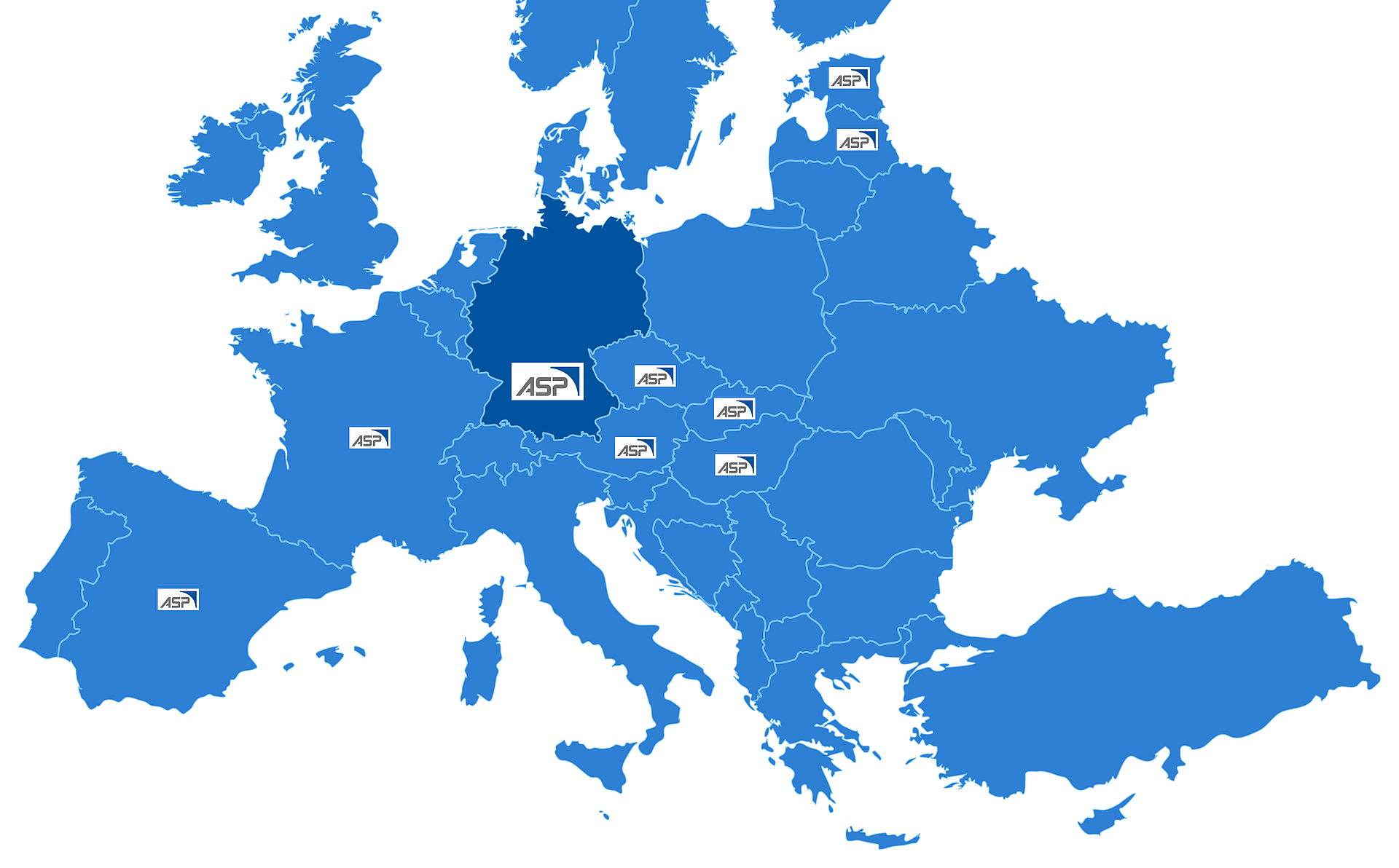 Vario Puffer Fördertechnik und Automatisierungstechnik von ASP ist europaweit im Einsatz.