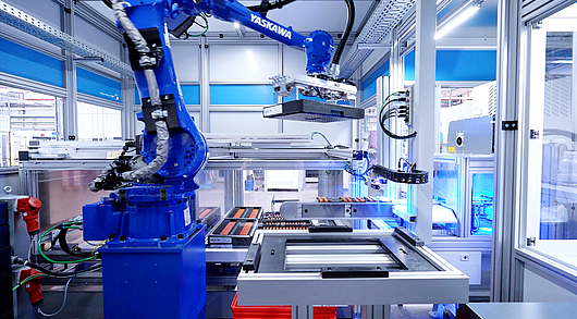 Automatisierung und Puffer Fördertechnik